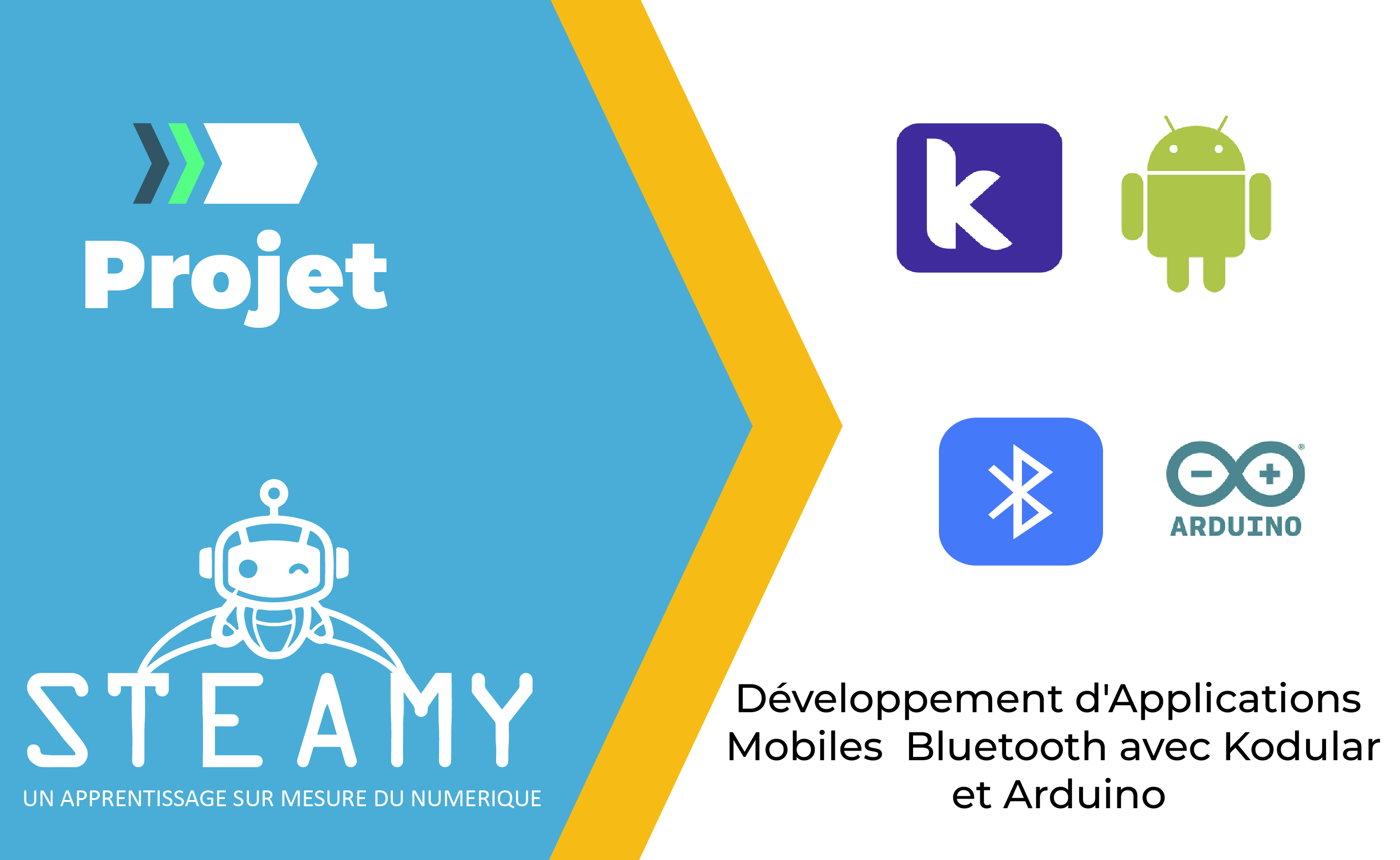 Développement d&rsquo;Applications Mobiles Bluetooth avec Kodular et Arduino