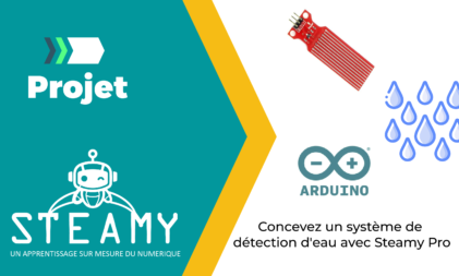 Concevez un système de détection d'eau avec Steamy Pro